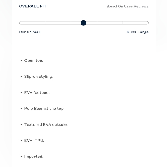 Polo Ralph Lauren Polo Bear Slide 13 - Picture 3 of 5